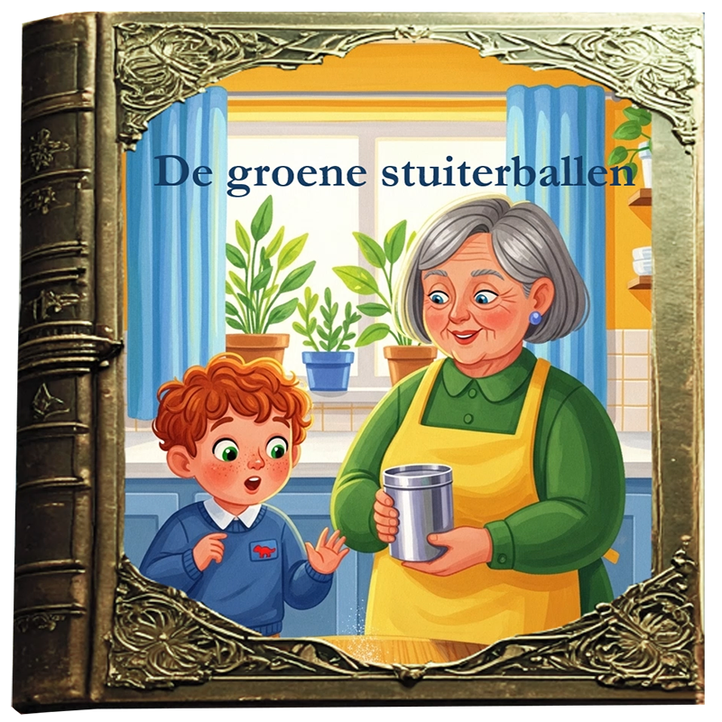 De groene stuiterballen