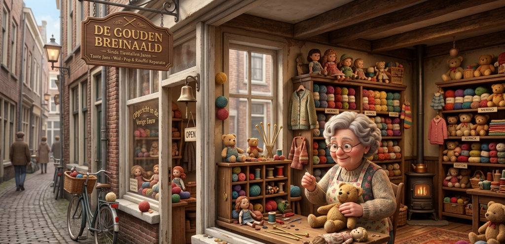 Het wolwinkeltje van tante Jans